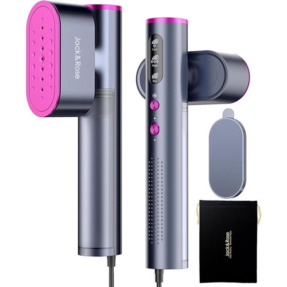 Jack ＆ Rose Portable 2-in-1 Travel Steamer and Iron