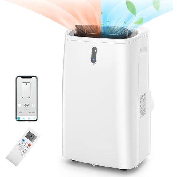 KOTEK WiFi Portable AC with Heat 14,000 BTU
