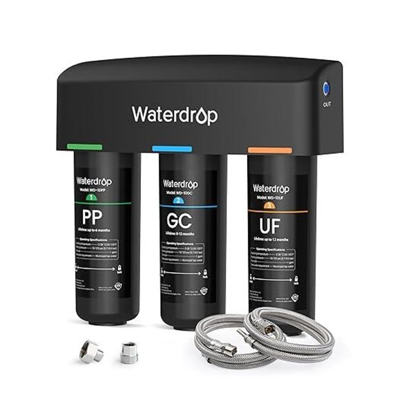 Waterdrop 0.01μm Under Sink Water Filter System