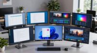 premium office monitors under 1500