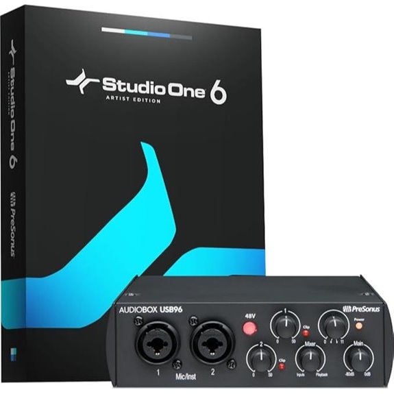 PreSonus AudioBox 96 USB Audio Interface with Software