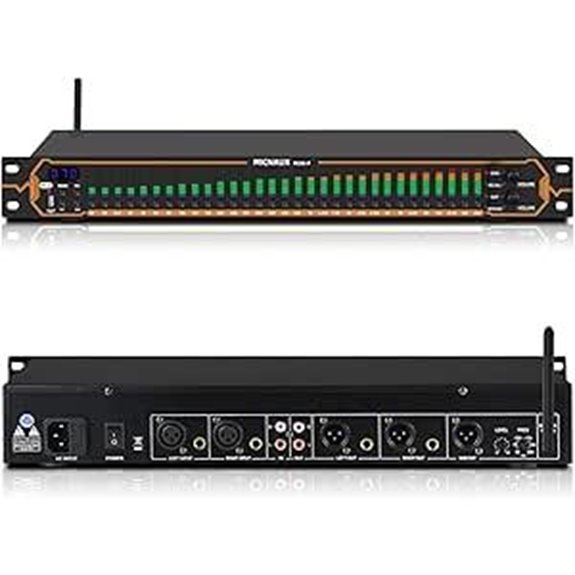 Professional 31-Band Audio Equalizer with Spectrum Display