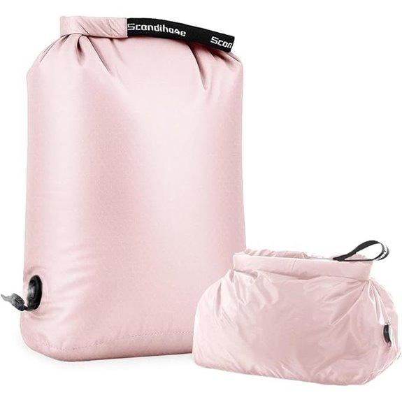 Travel Laundry Bag with Pump-Free Compression
