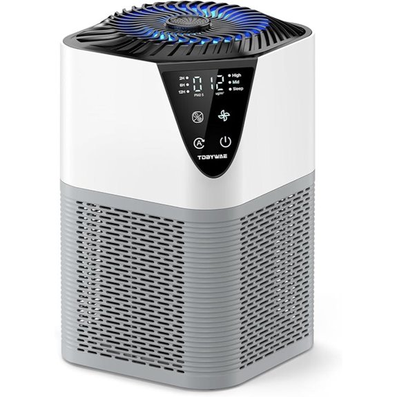 Large Room Air Purifier with HEPA Filter Quiet