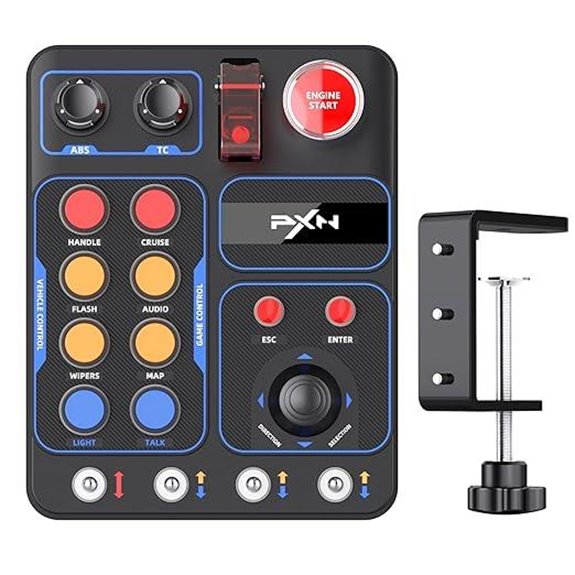 PXN CB1 Racing Button Box with RGB Lighting