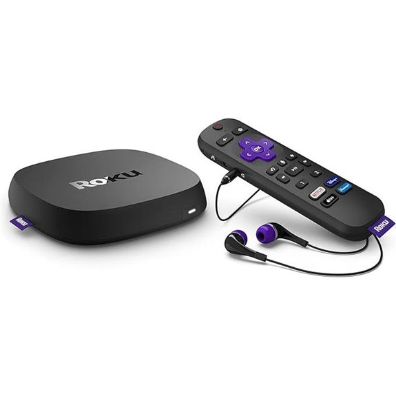 Roku Ultra Streaming Device with Voice Remote (Renewed)