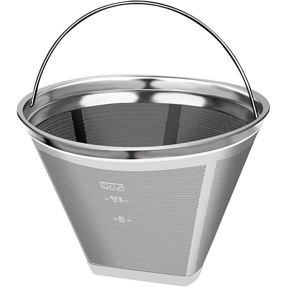 Reusable Cone Coffee Filters for 8-12 Cup Brewers