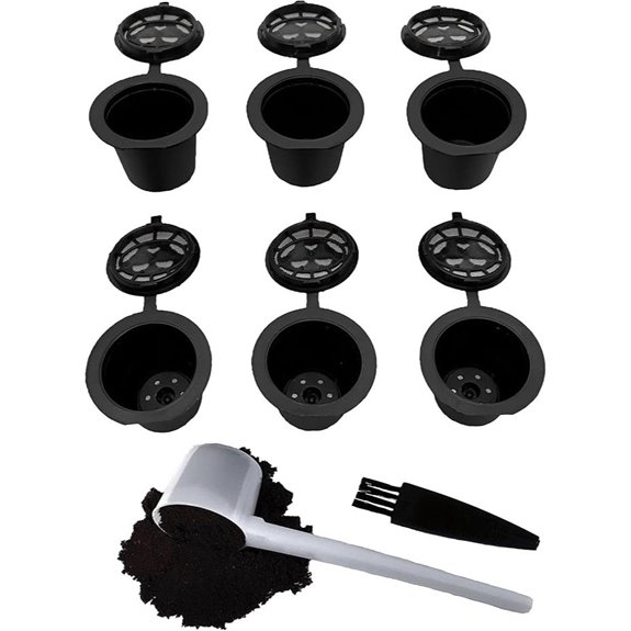 Refillable Nespresso Coffee Pods (6 Pack)