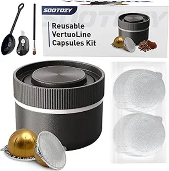 Reusable Nespresso Vertuo Coffee Pods Kit (100pcs)