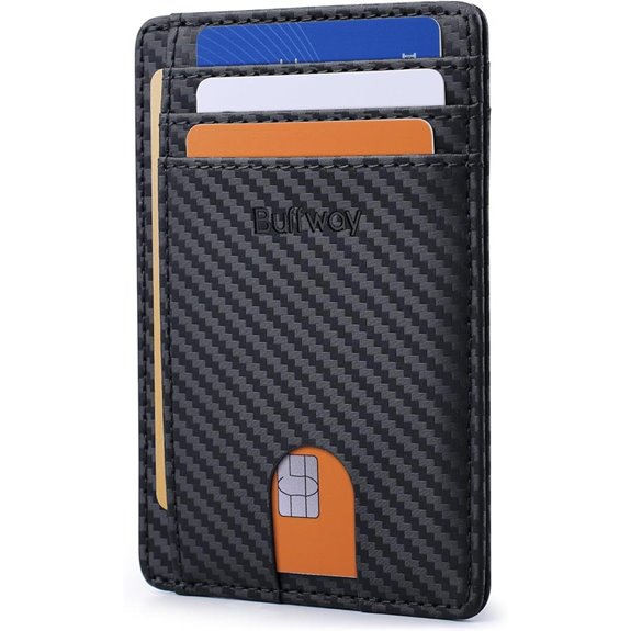 Buffway RFID Blocking Leather Wallets for Men & WoMen