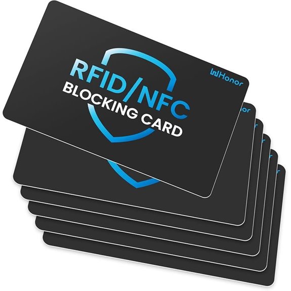 RFID Blocking Card Set for Wallet Protection