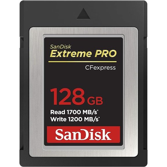 SanDisk 128GB Extreme PRO CFexpress Card Type B - SDCFE-128G-GN4NN Silver