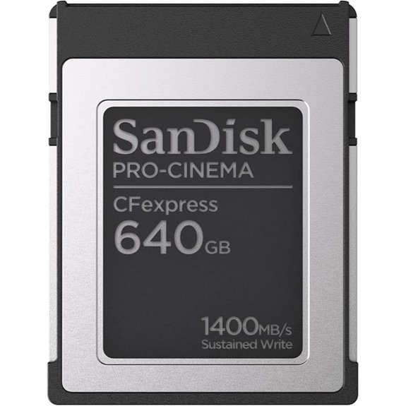 SanDisk 640GB PRO-Cinema CFexpress Type B Card