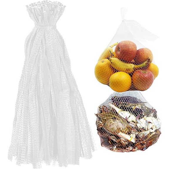 Reusable Mesh Produce Bags (100 Pack)