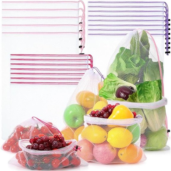 Frienda Mesh Toy & Produce Bags (20 Pcs 3 Sizes)