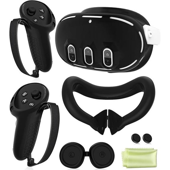 Silicone VR Cover Set for Meta Oculus Quest 3
