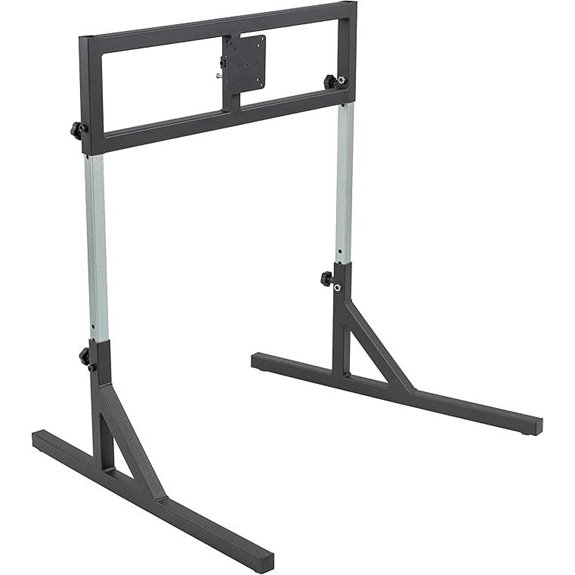 SimFab Monitor Floor Stand for Racing & Flight Simulators