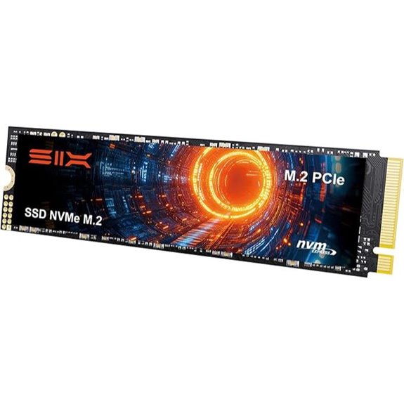 SIX NVMe M.2 PCIe 4.0 SSD 2TB with Heatsink