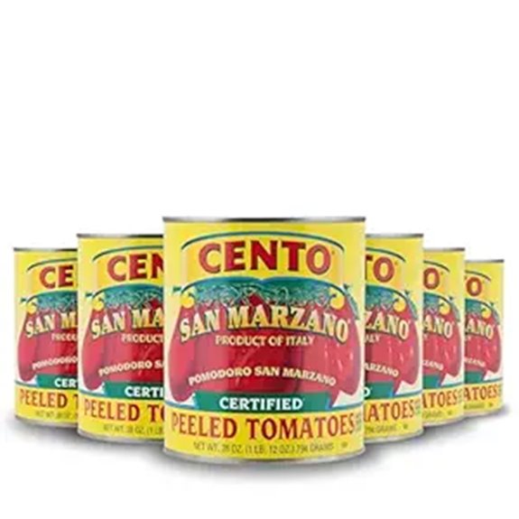 Cento San Marzano Whole Peeled Tomatoes (6 Pack)