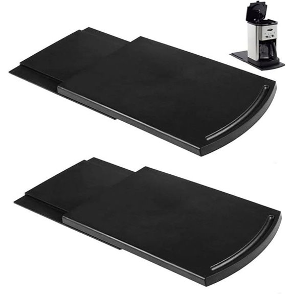 HauSun Sliding Tray Mat for Kitchen Appliances (2 Sets)