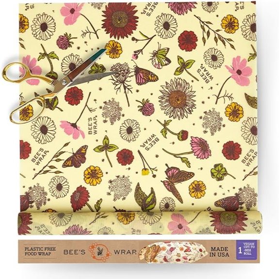 Bee's Wrap Vegan Beeswax Food Wraps 14x52
