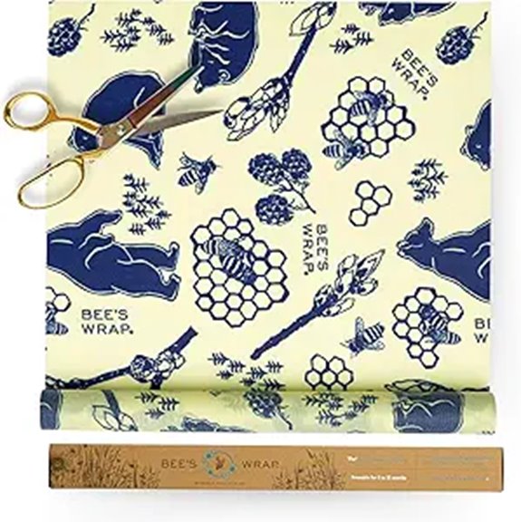 Bee's Wrap Beeswax Food Wraps 14x52 Reusable Wax Paper