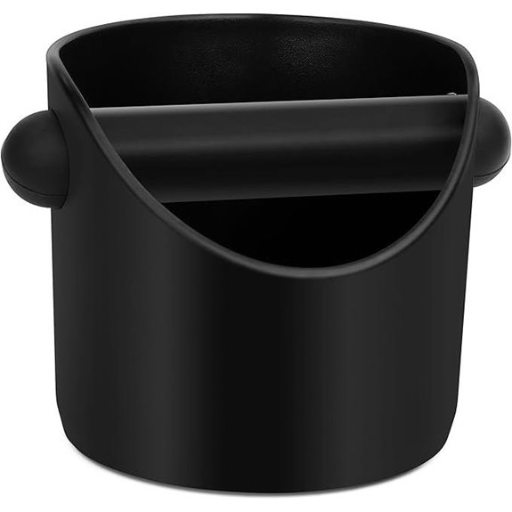 Apexstone Small Coffee Knock Box with Removable Bar