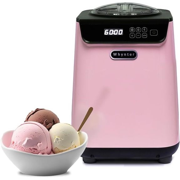 Whynter 1.28 Qt Ice Cream Maker with Compressor