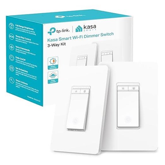 Kasa 3-Way Dimmer Switch Kit with Alexa Compatibility