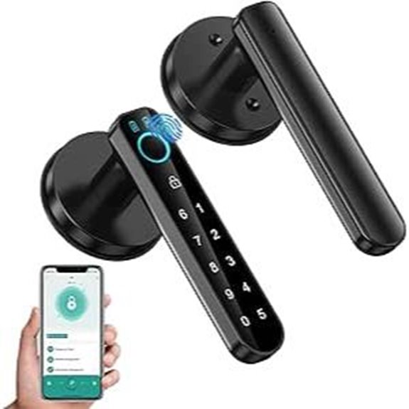 Smart Biometric Door Lock with Passcode and App