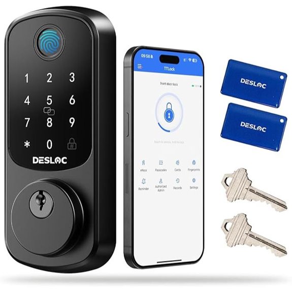 DESLOC Smart Door Lock B200 with App & Touchscreen