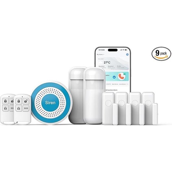Smart WiFi Home Alarm System with App & Alexa Compatibility