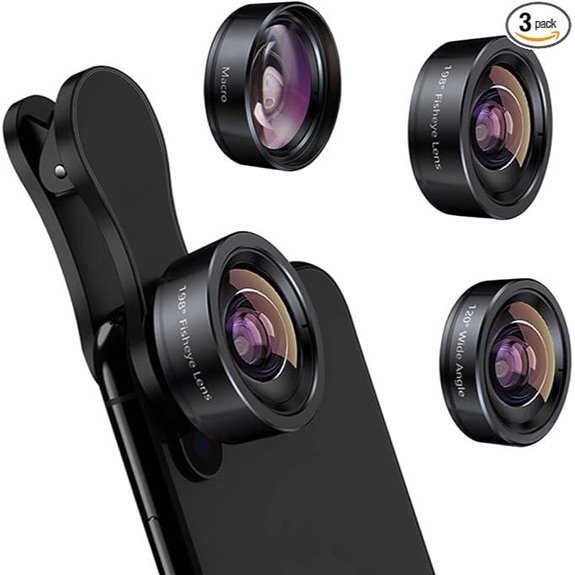 KEYWING 3-in-1 Phone Lens Kit for Smartphones