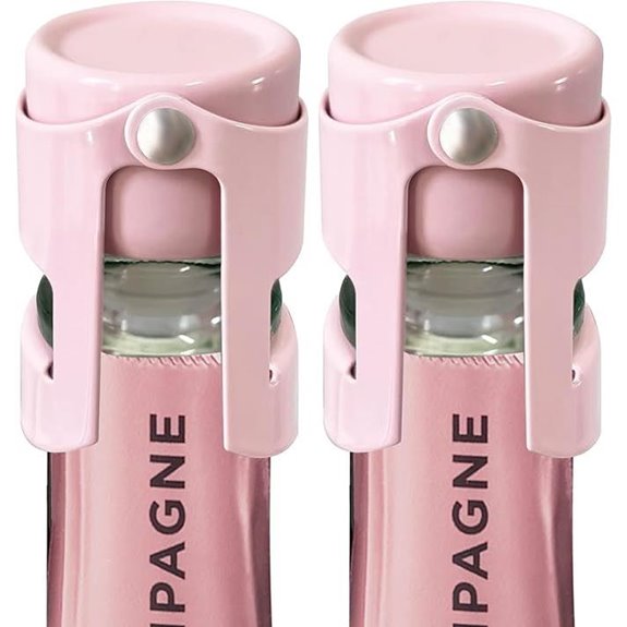 HYZ Champagne Stoppers Stainless Steel 2-Pack