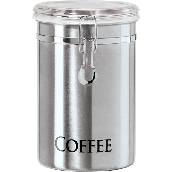 Oggi Stainless Steel Coffee Canister (62oz)