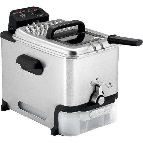 T-fal 3.5L Stainless Steel Deep Fryer with Basket