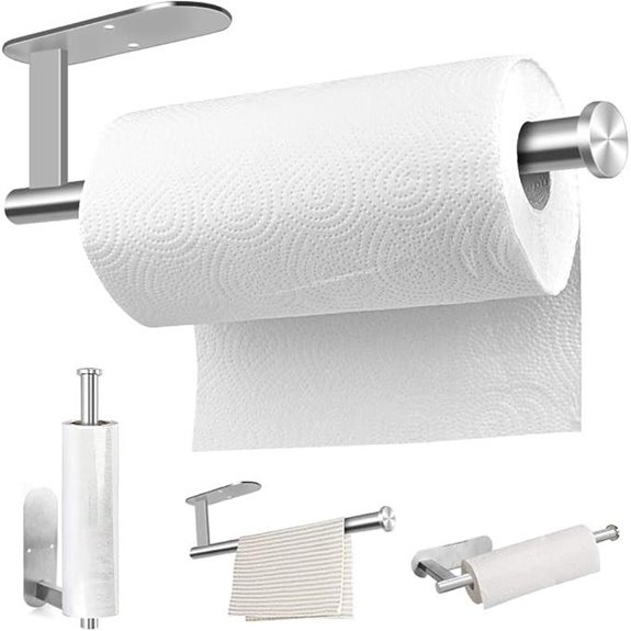 MGahyi Wall Mount Paper Towel Holder Stainless Steel