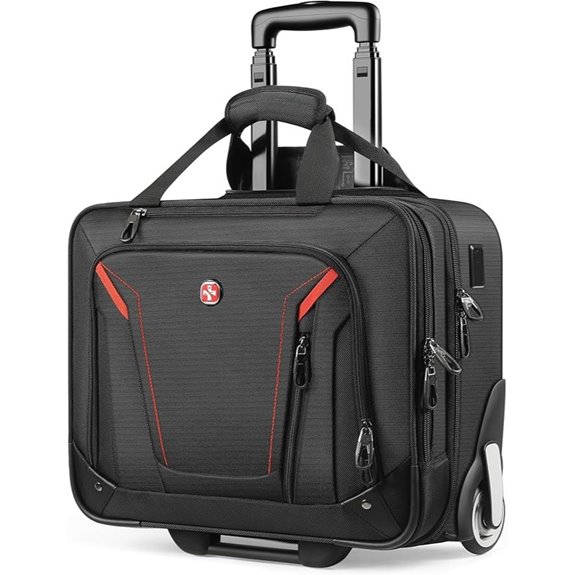 Star Cloud Rigid Rolling Laptop Bag with Wheels
