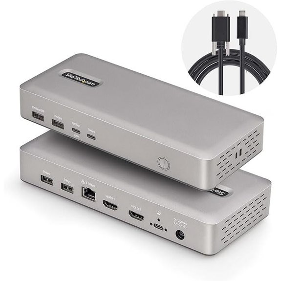 StarTech USB-C Docking Station with 10 Ports