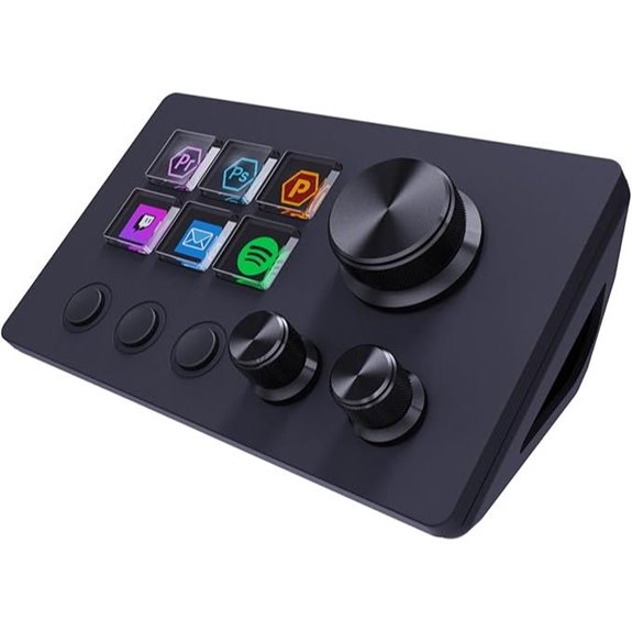 ActionRing Streaming Macro Keyboard with LCD Keys