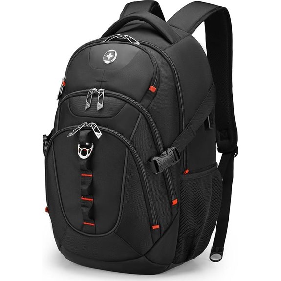 Swissdigital Laptop Backpack with USB Charging