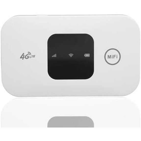 Portable Mobile Hotspot with 10-User Support