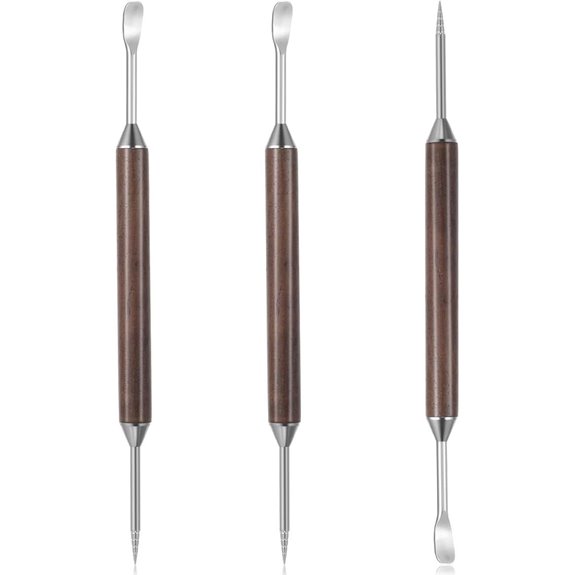 3-Pack Stainless Steel Latte Art Pens