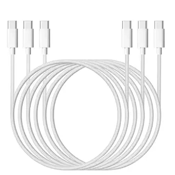 Weishan 3-Pack USB-C Fast Charging Cables