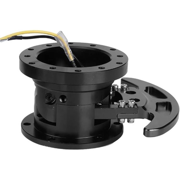 Tilt Flipped Racing Steering Wheel Quick Release Hub