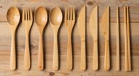 top bamboo travel utensil sets