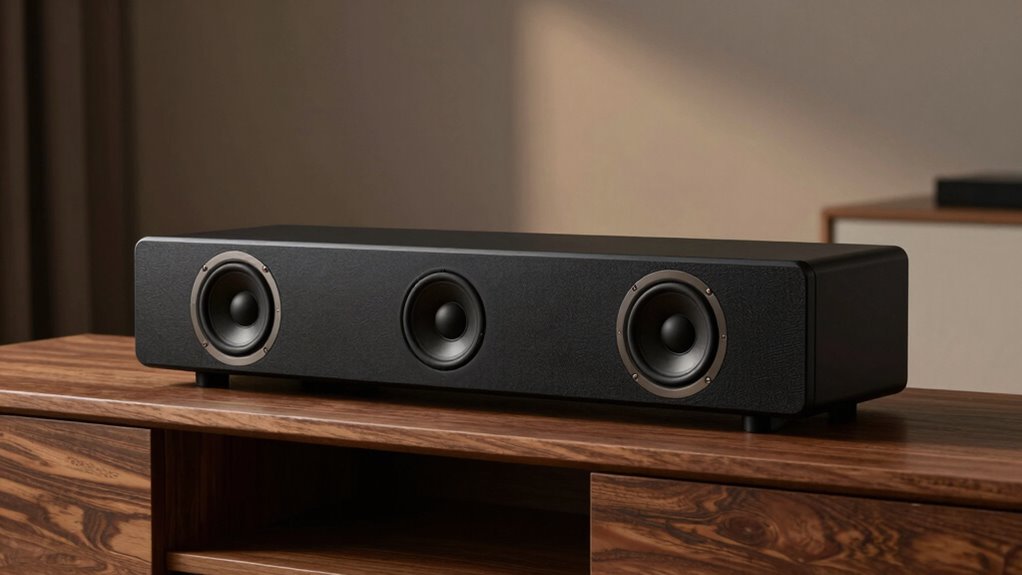 top center channel speakers