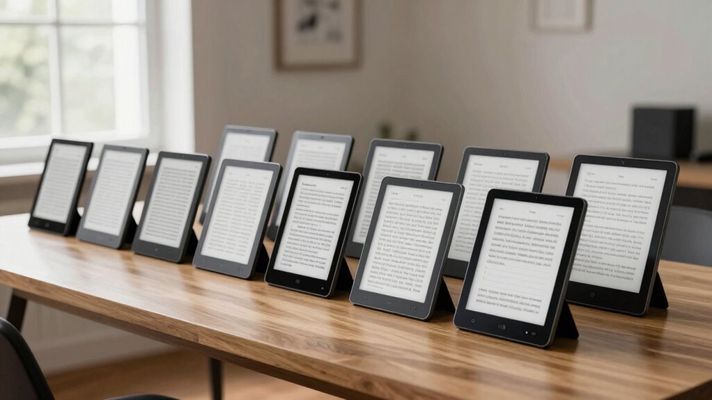 top e ink tablets under 800