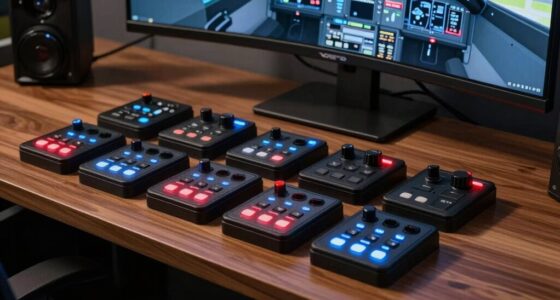 top flight sim button boxes