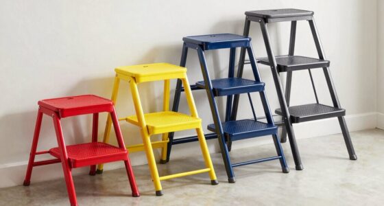 top folding step stools